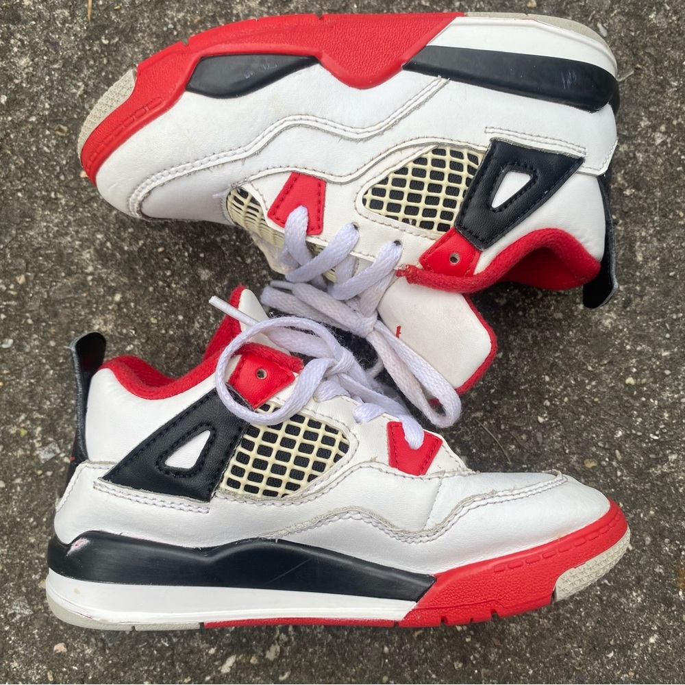 Jordan 4 Retro Fire Red 2020 Toddler